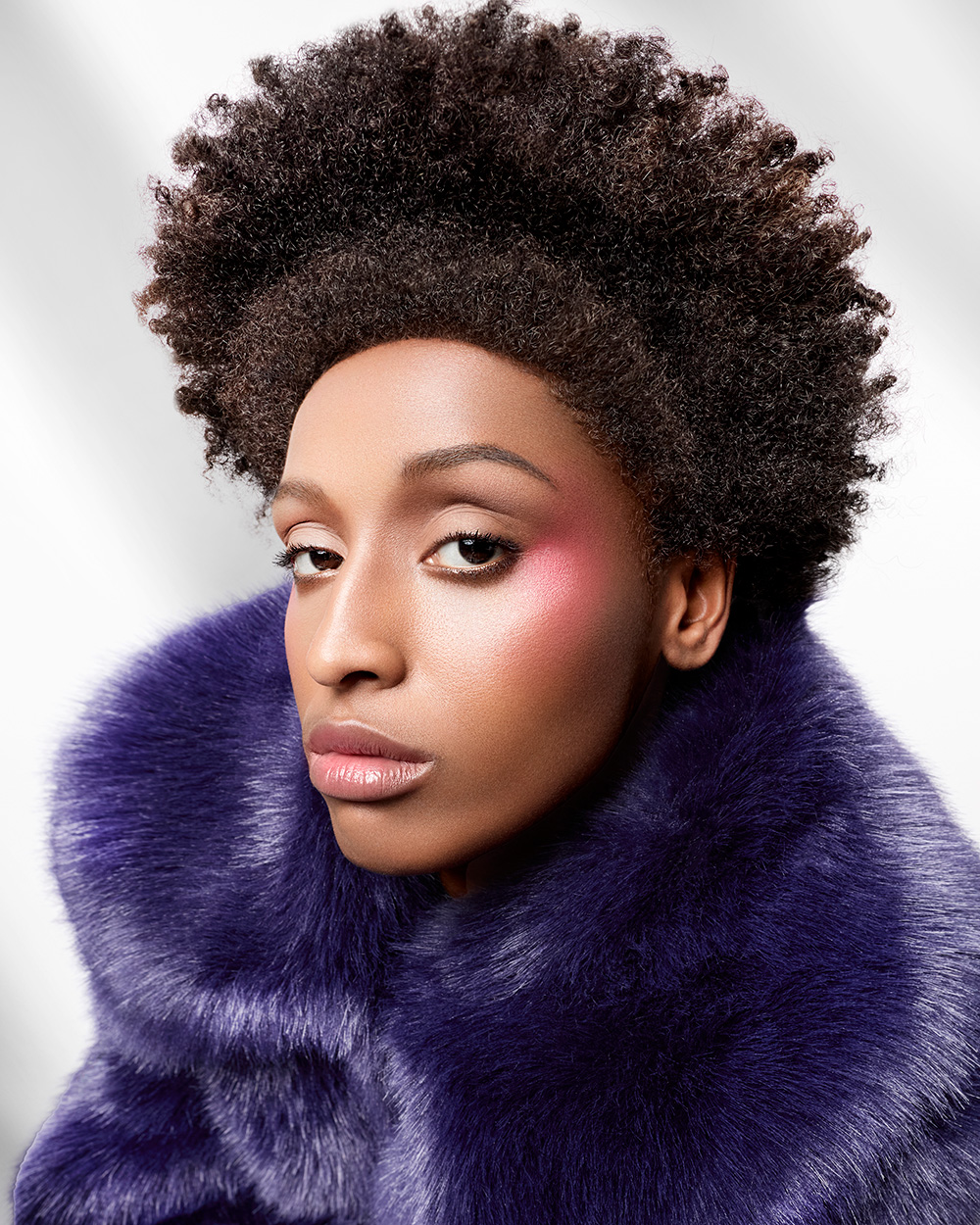 Espresso Brown Afro - Melissa Timperley & Sara Williams - BHA North Western Hairdresser of the Year 2026 Finalist Collection